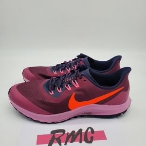 Nike Air Zoom Pegasus 36 Trail Running Shoes Red